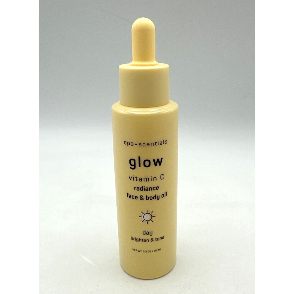 Spa Scentials Glow Vitamin C Radiance Face & Body Oil Day 3.2oz